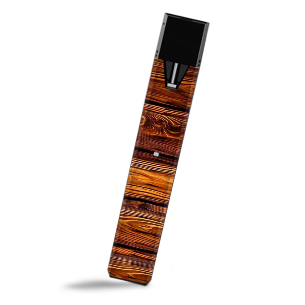  Red Deep Mahogany Wood Pattern Smok Fit Ultra Portable Skin