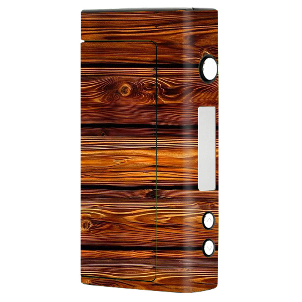  Red Deep Mahogany Wood Pattern Sigelei Fuchai 200W Skin