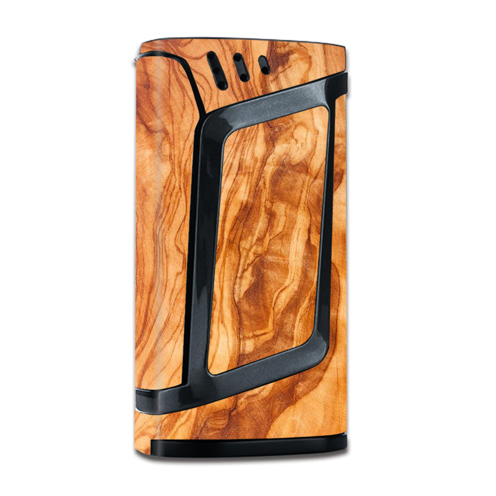  Marble Wood Design Cherry Mahogany Smok Alien 220W Skin