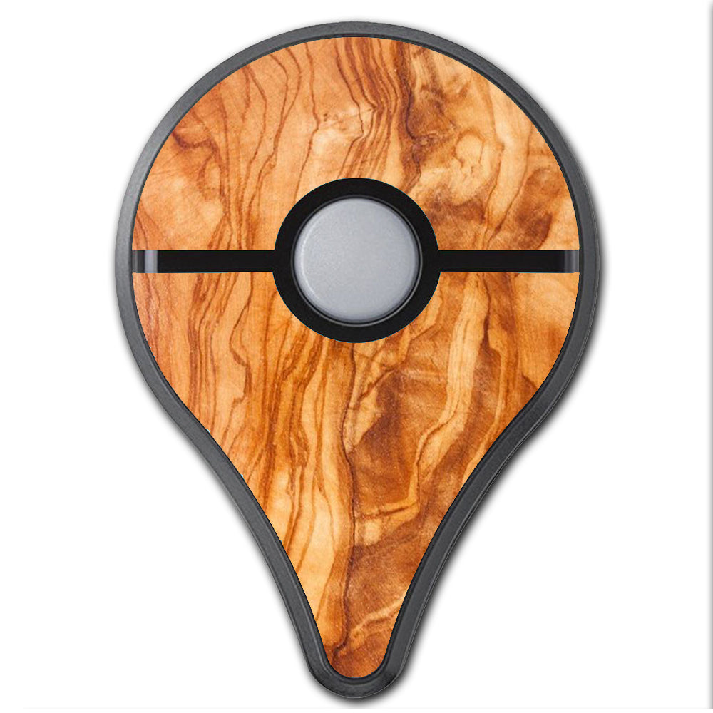  Marble Wood Design Cherry Mahogany Pokemon Go Plus Skin
