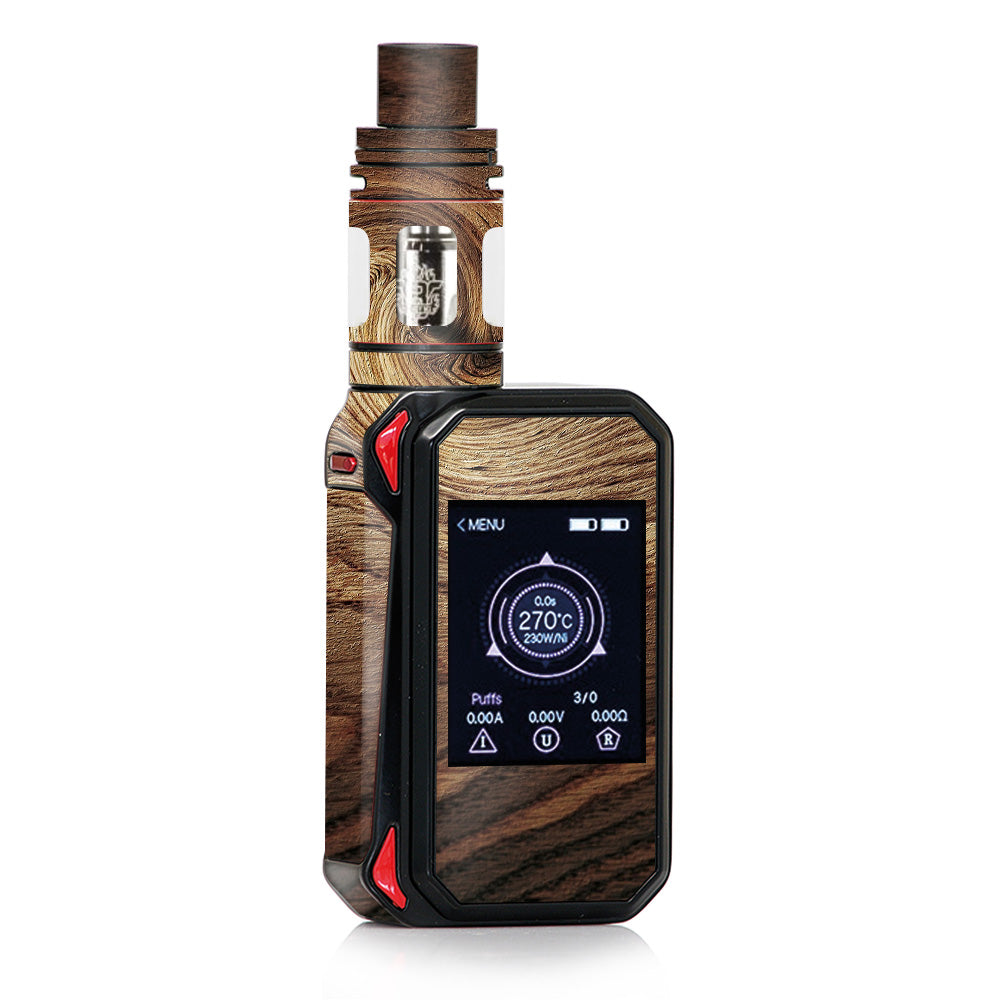  Dark Wood Knot Screw In Walnut Smok G-priv 2 Skin