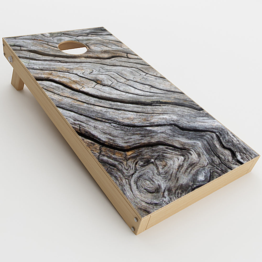  Drift Wood Reclaimed Oak Log Cornhole Game Boards  Skin