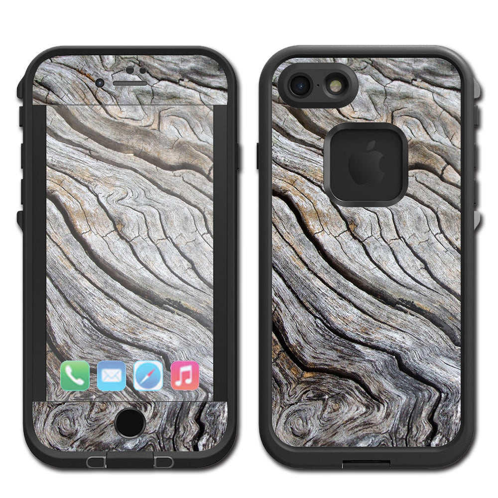  Drift Wood Reclaimed Oak Log Lifeproof Fre iPhone 7 or iPhone 8 Skin