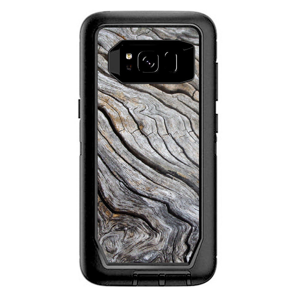  Drift Wood Reclaimed Oak Log Otterbox Defender Samsung Galaxy S8 Skin