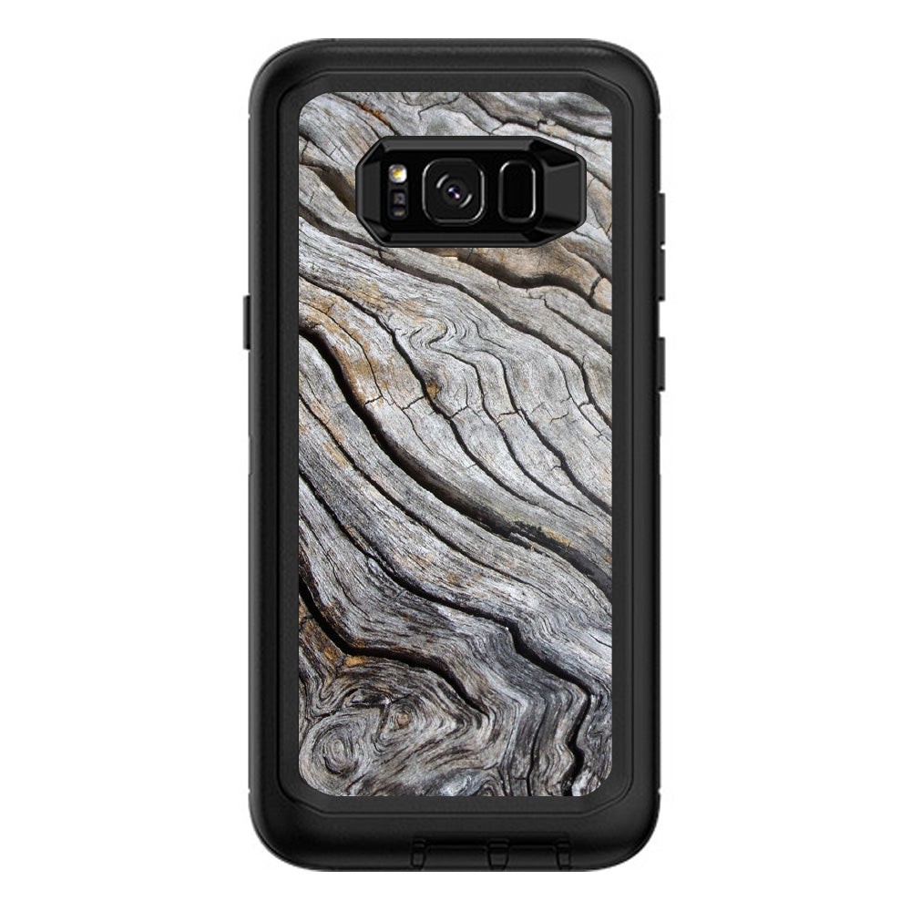  Drift Wood Reclaimed Oak Log Otterbox Defender Samsung Galaxy S8 Plus Skin