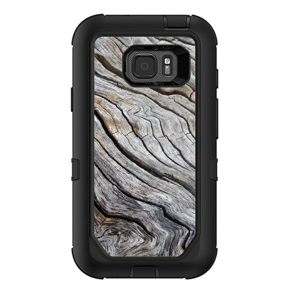  Drift Wood Reclaimed Oak Log Otterbox Defender Samsung Galaxy S7 Active Skin