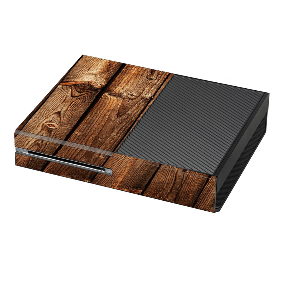  Wood Panels Cherry Oak Microsoft Xbox One Skin