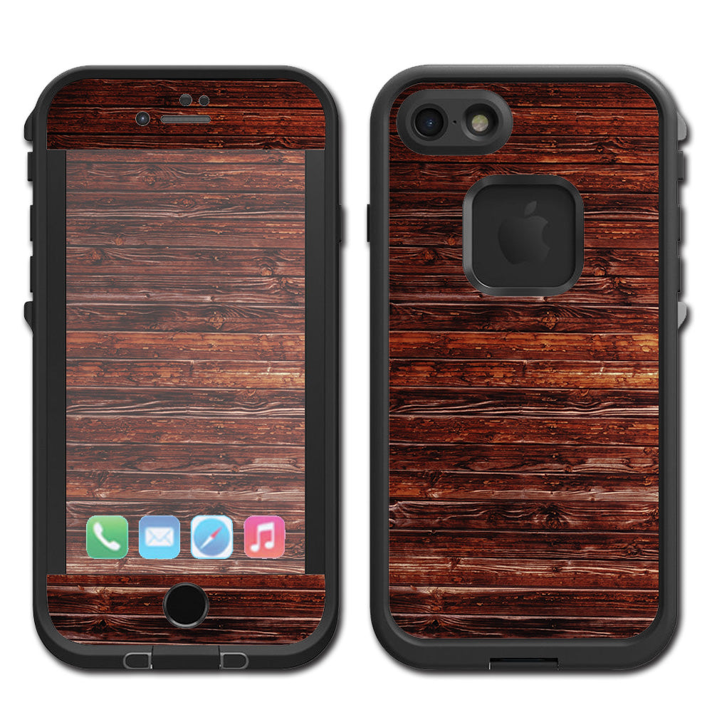  Redwood Design Aged Reclaimed Lifeproof Fre iPhone 7 or iPhone 8 Skin