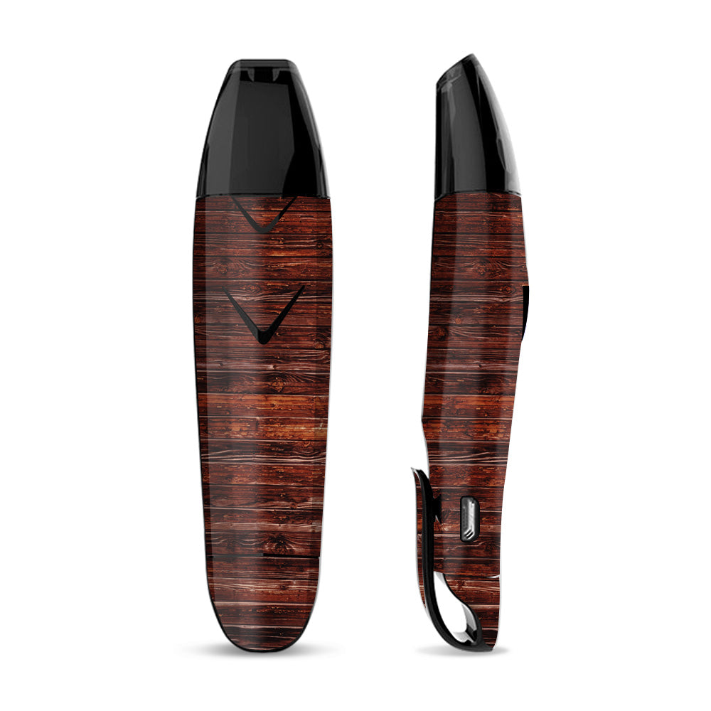 Skin Decal for Suorin Vagon  Vape / Redwood Design Aged Reclaimed