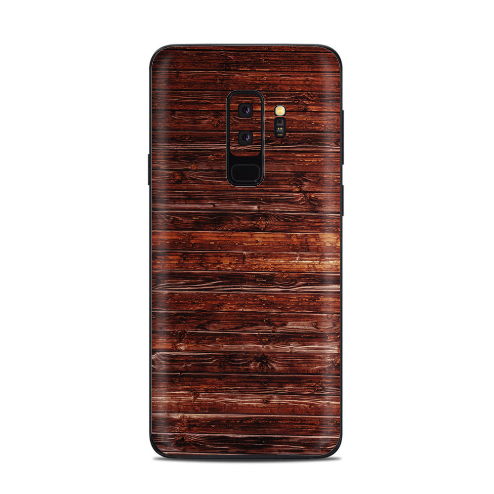  Redwood Design Aged Reclaimed Samsung Galaxy S9 Plus Skin