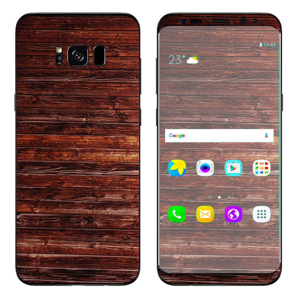  Redwood Design Aged Reclaimed Samsung Galaxy S8 Plus Skin