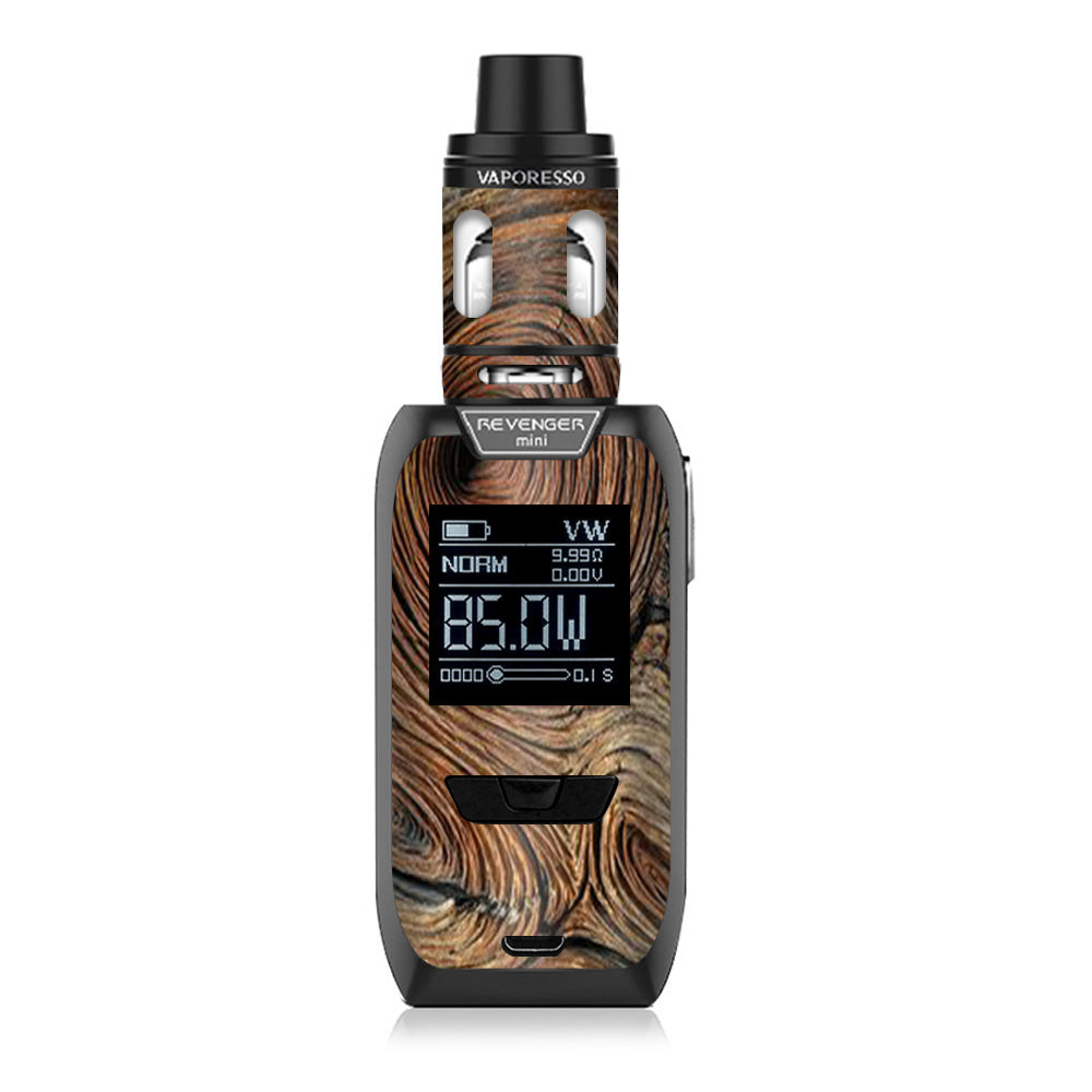  Wood Knot Swirl Log Outdoors Vaporesso Revenger Mini 85w Skin