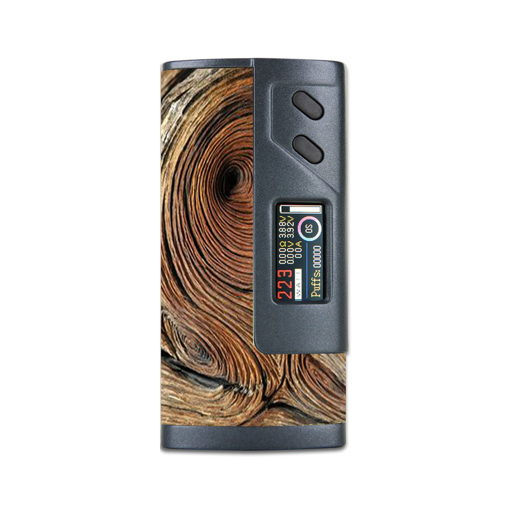  Wood Knot Swirl Log Outdoors Sigelei 213W Plus Skin