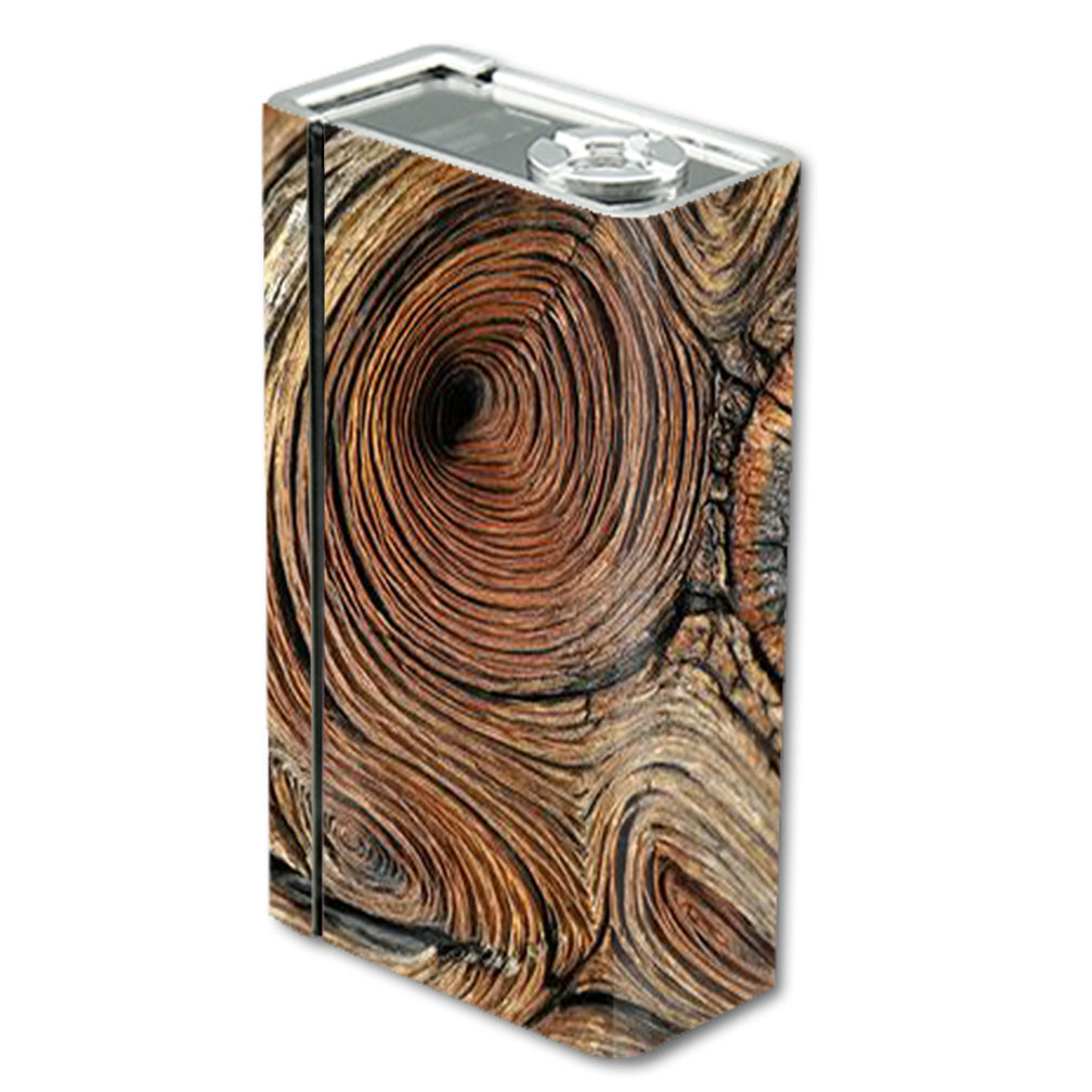  Wood Knot Swirl Log Outdoors Smok Xcube BT50 Skin