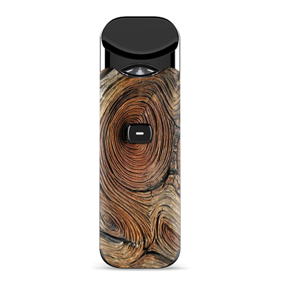  Wood Knot Swirl Log Outdoors Smok Nord Skin