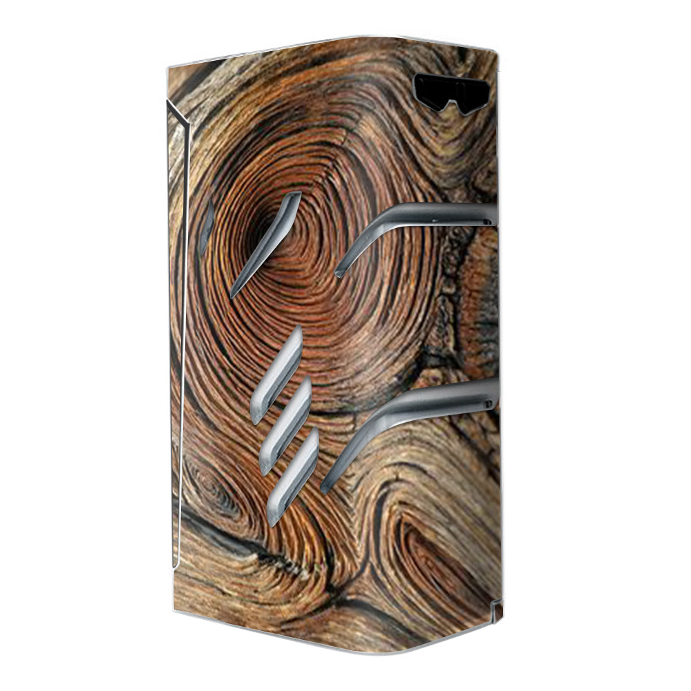  Wood Knot Swirl Log Outdoors Smok T-Priv Skin
