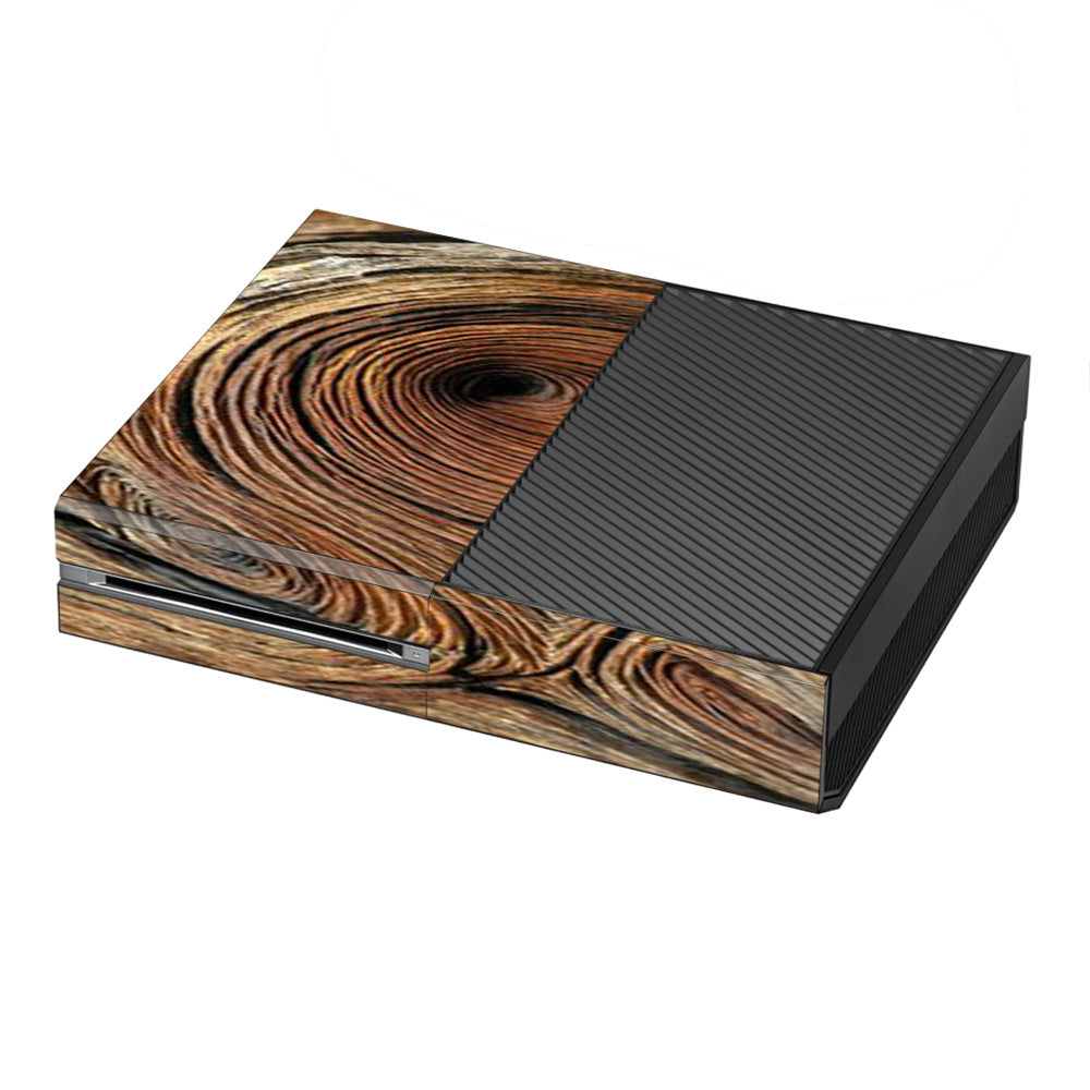  Wood Knot Swirl Log Outdoors Microsoft Xbox One Skin