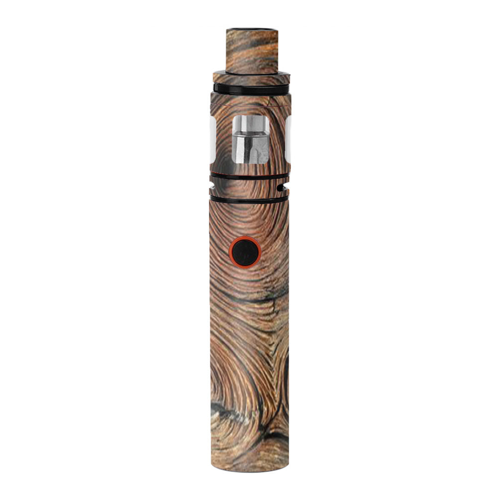  Wood Knot Swirl Log Outdoors Smok Stick V8 Skin