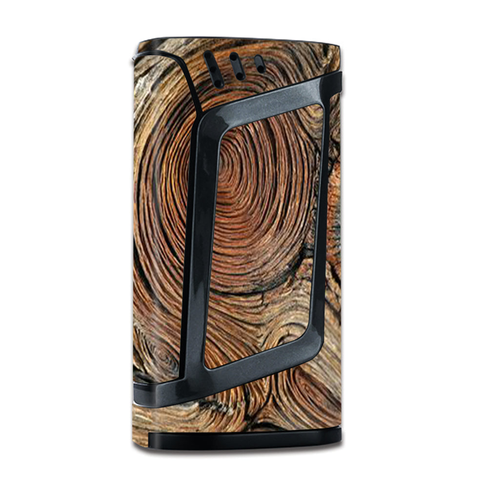  Wood Knot Swirl Log Outdoors Smok Alien 220W Skin
