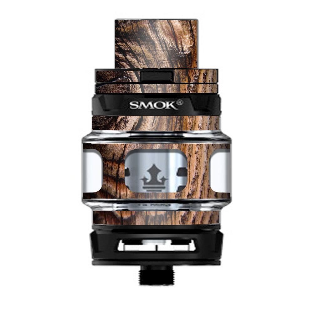 Wood Panel Mahogany Knot Solid Prince TFV12 Tank Smok Skin Wood Panel Mahogany Knot Solid Prince TFV12 Tank Smok Skin