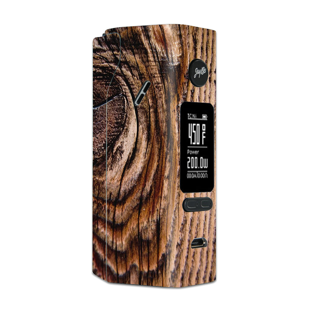  Wood Panel Mahogany Knot Solid Wismec Reuleaux RX 2/3 combo kit Skin