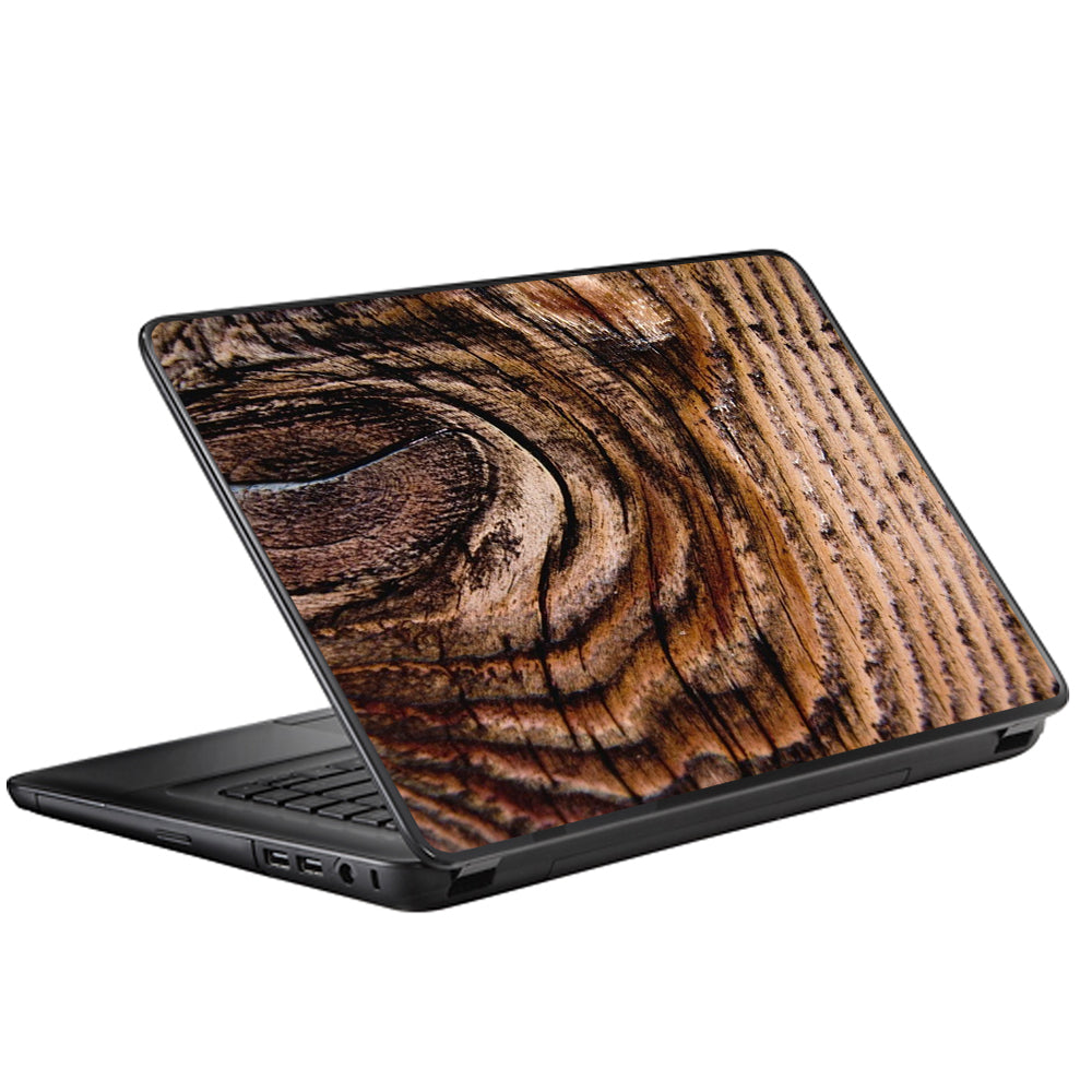  Wood Panel Mahogany Knot Solid Universal 13 to 16 inch wide laptop Skin