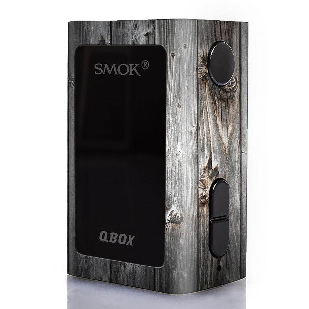  Grey Light Wood Panels Floor Smok Q-Box Skin