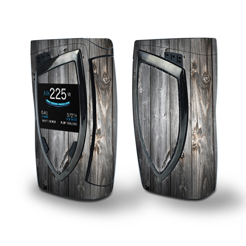 Skin Decal Vinyl Wrap for Smok Devilkin Kit 225w (includes TFV12 Prince Tank Skins) Vape Skins Stickers Cover / Grey Light Wood Panels Floor 