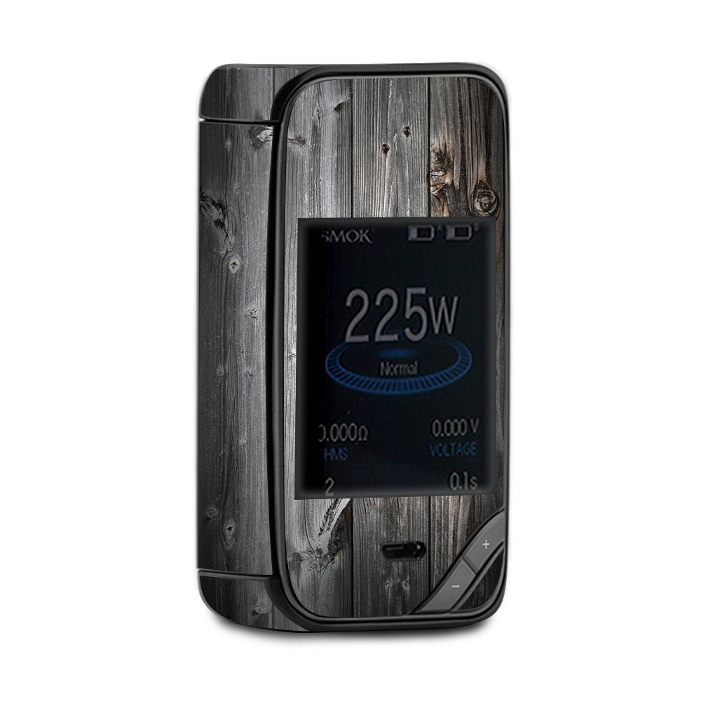  Grey Light Wood Panels Floor  X-Priv Smok Skin