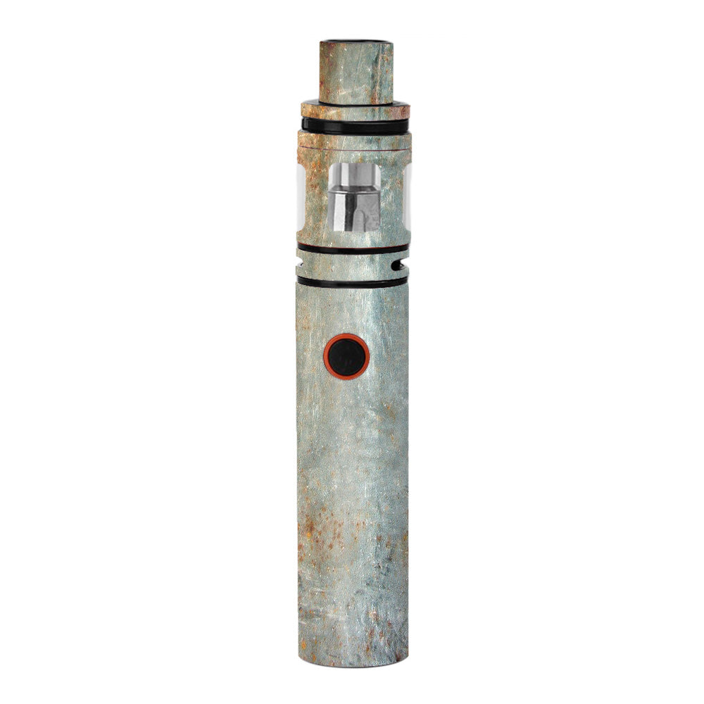  Rusted Steel Metal Plate Grey Smok Stick V8 Skin