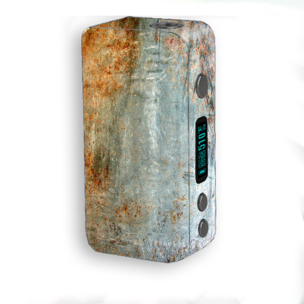  Rusted Steel Metal Plate Grey Smok Kooper Plus 200w Skin