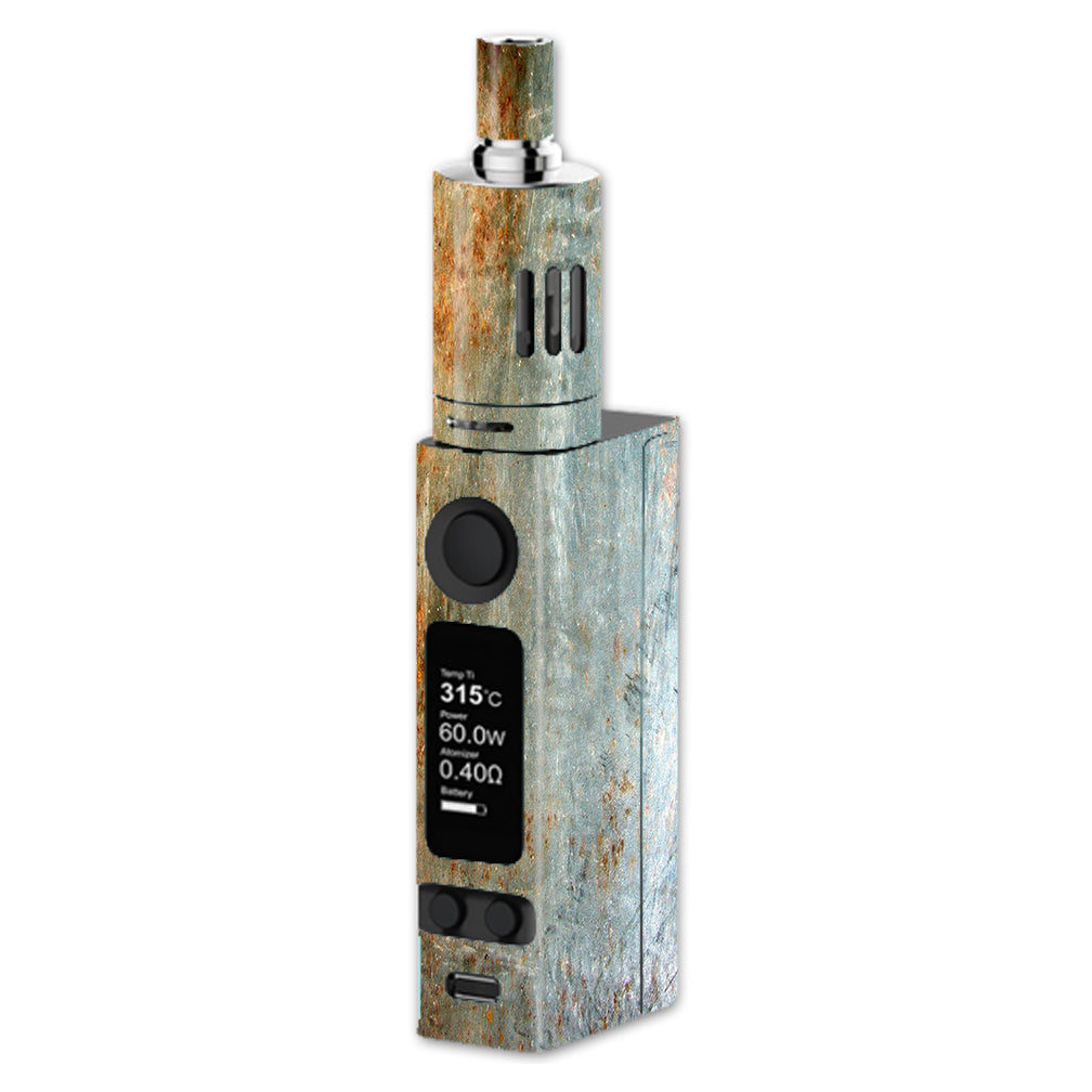  Rusted Steel Metal Plate Grey Joyetech Evic VTC Mini Skin