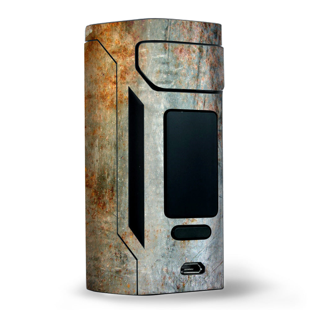  Rusted Steel Metal Plate Grey Wismec RX2 20700 Skin