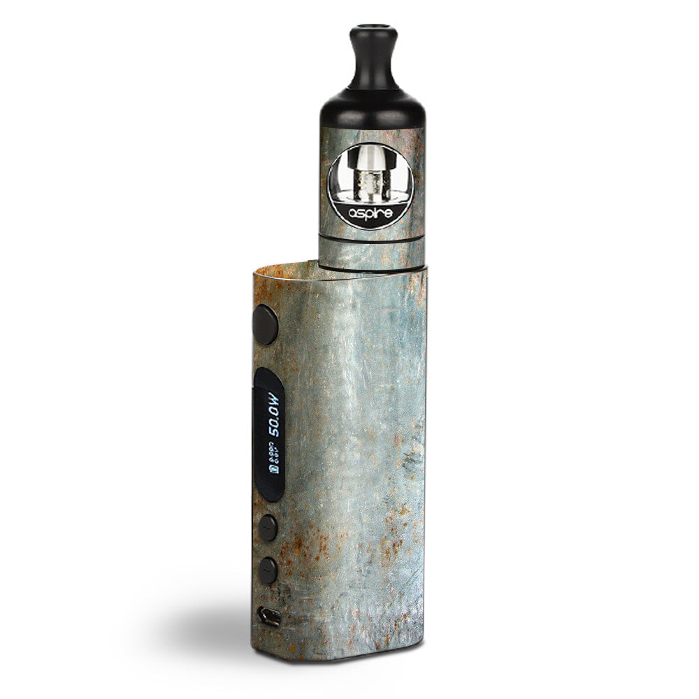  Rusted Steel Metal Plate Grey Aspire Zelos Skin