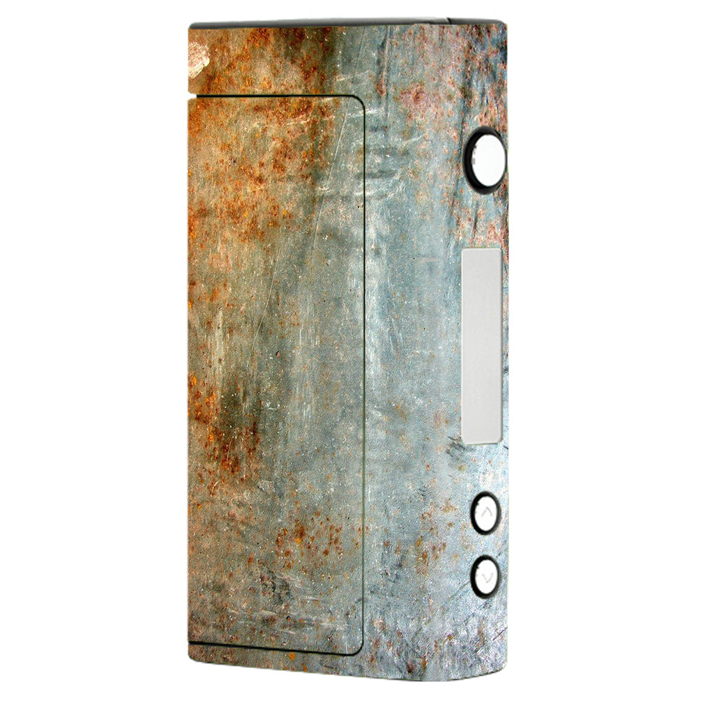  Rusted Steel Metal Plate Grey Sigelei Fuchai 200W Skin