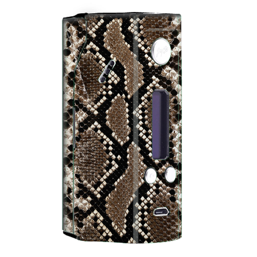  Snakeskin Rattle Python Skin Wismec Reuleaux RX200  Skin