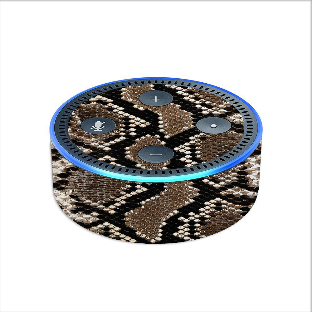  Snakeskin Rattle Python Skin Amazon Echo Dot 2nd Gen Skin