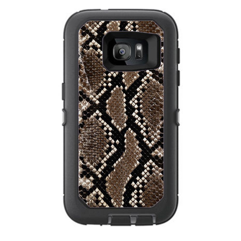 Snakeskin Rattle Python Skin Otterbox Defender Samsung Galaxy S7 Skin