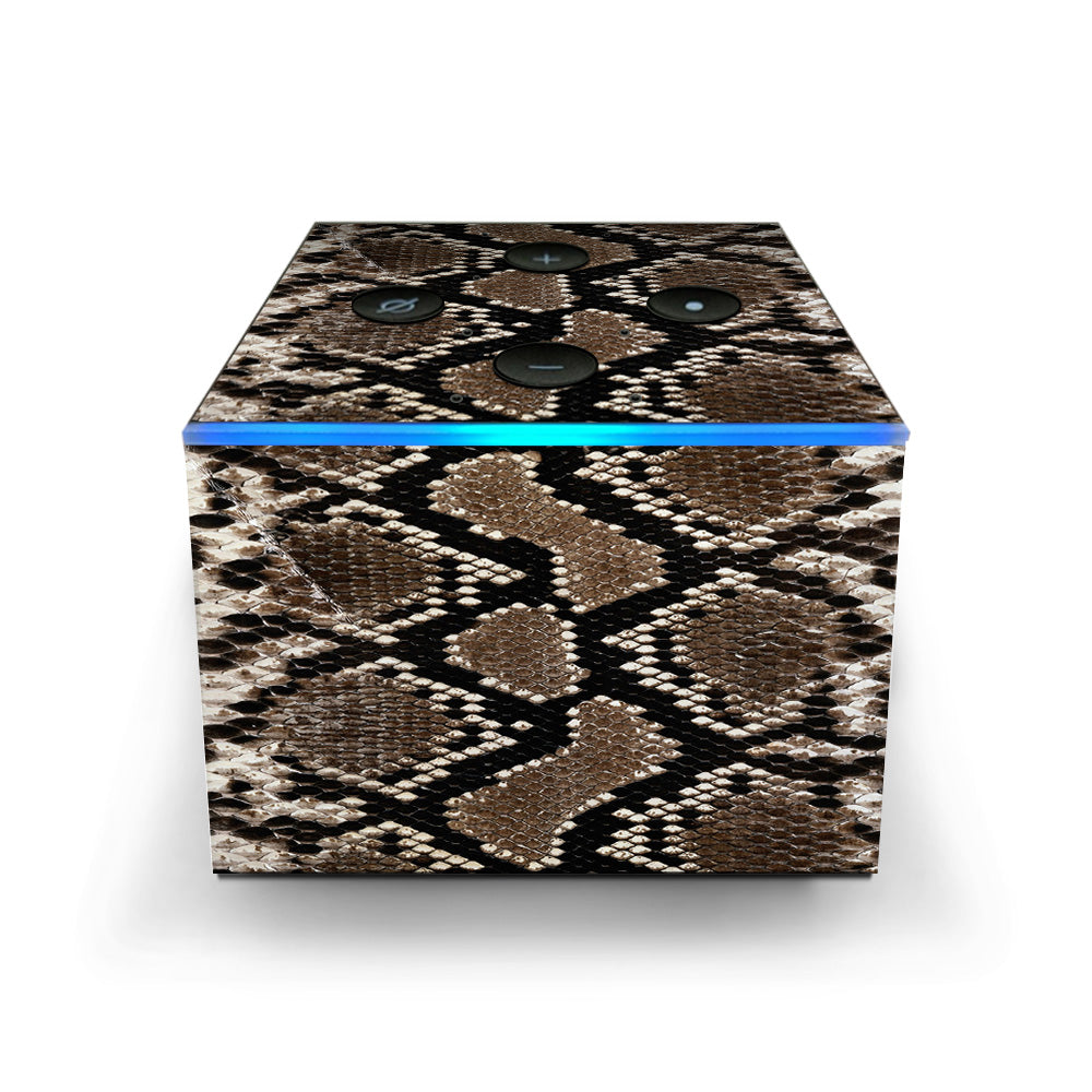  Snakeskin Rattle Python Skin Amazon Fire TV Cube Skin