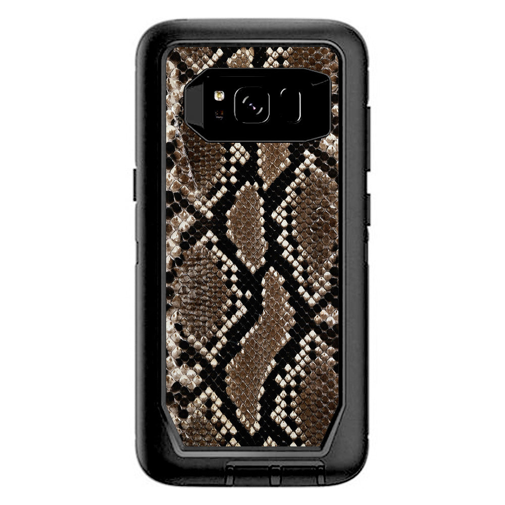  Snakeskin Rattle Python Skin Otterbox Defender Samsung Galaxy S8 Skin