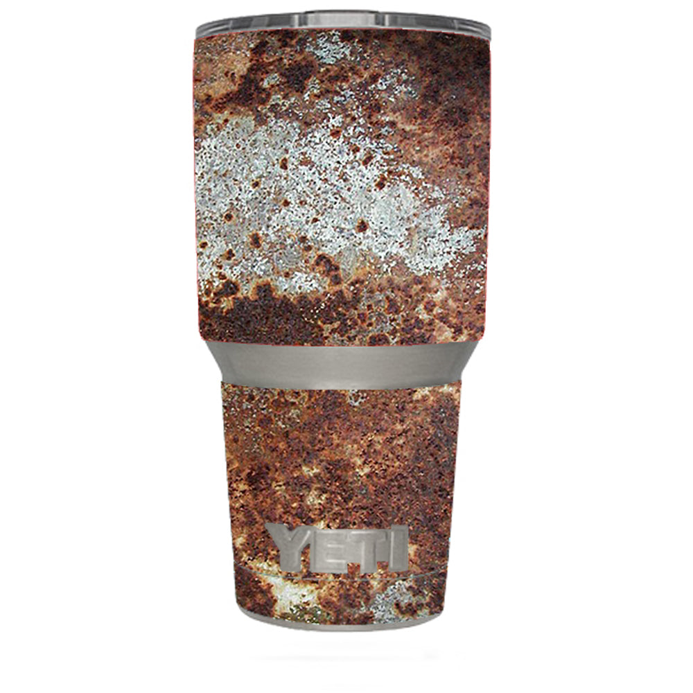  Rust Corroded Metal Panel Damage Yeti 30oz Rambler Tumbler Skin
