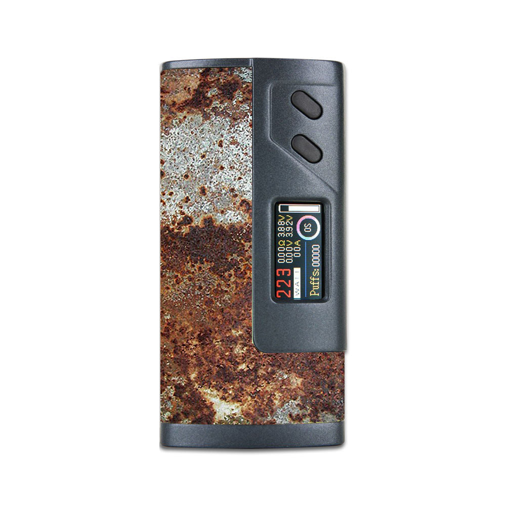  Rust Corroded Metal Panel Damage Sigelei 213W Plus Skin