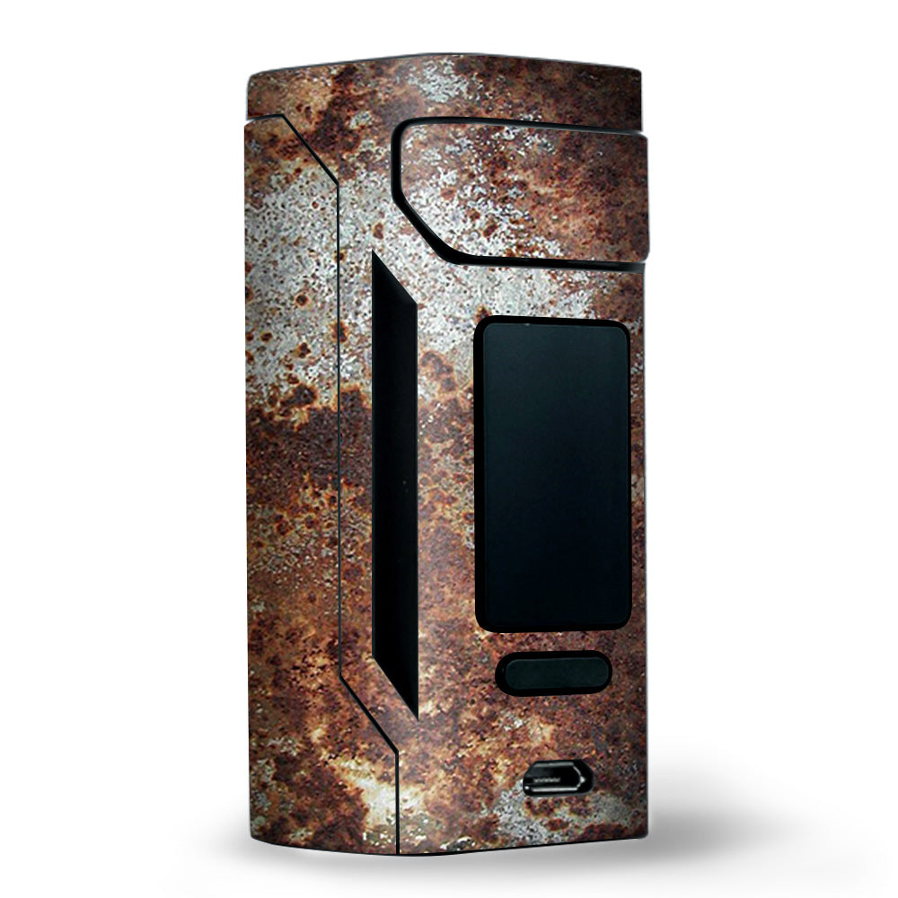  Rust Corroded Metal Panel Damage Wismec RX2 20700 Skin