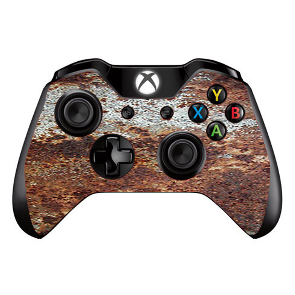  Rust Corroded Metal Panel Damage Microsoft Xbox One Controller Skin