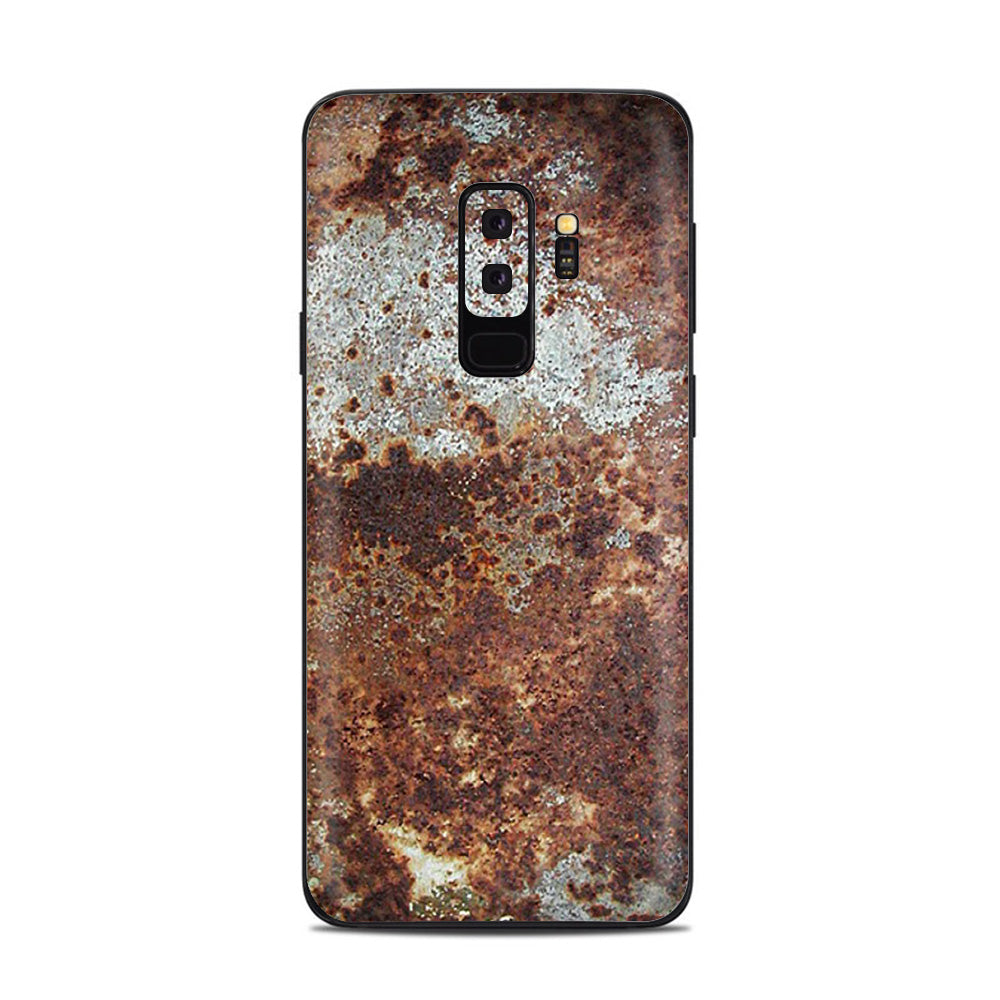  Rust Corroded Metal Panel Damage Samsung Galaxy S9 Plus Skin