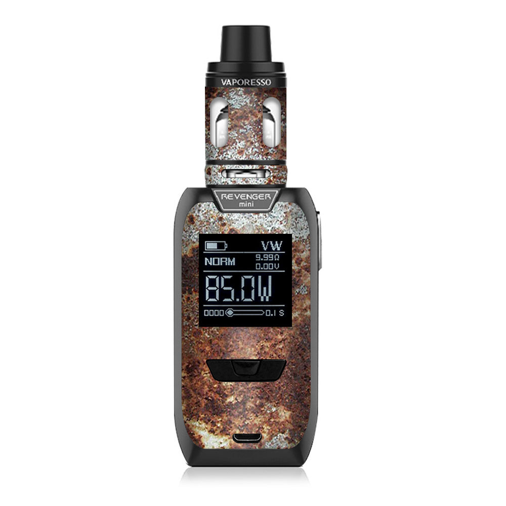  Rust Corroded Metal Panel Dadevilkine Vaporesso Revenger Mini 85w Skin
