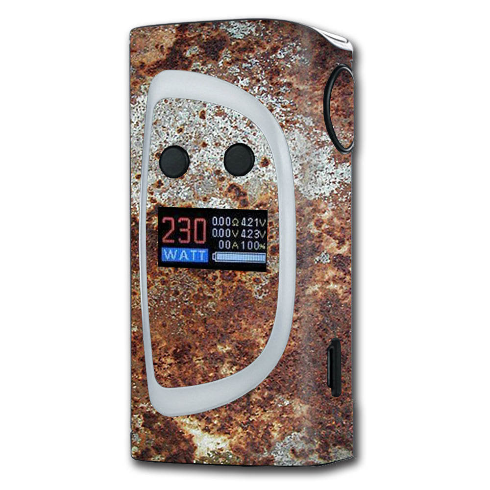  Rust Corroded Metal Panel Damage Sigelei Kaos Spectrum Skin
