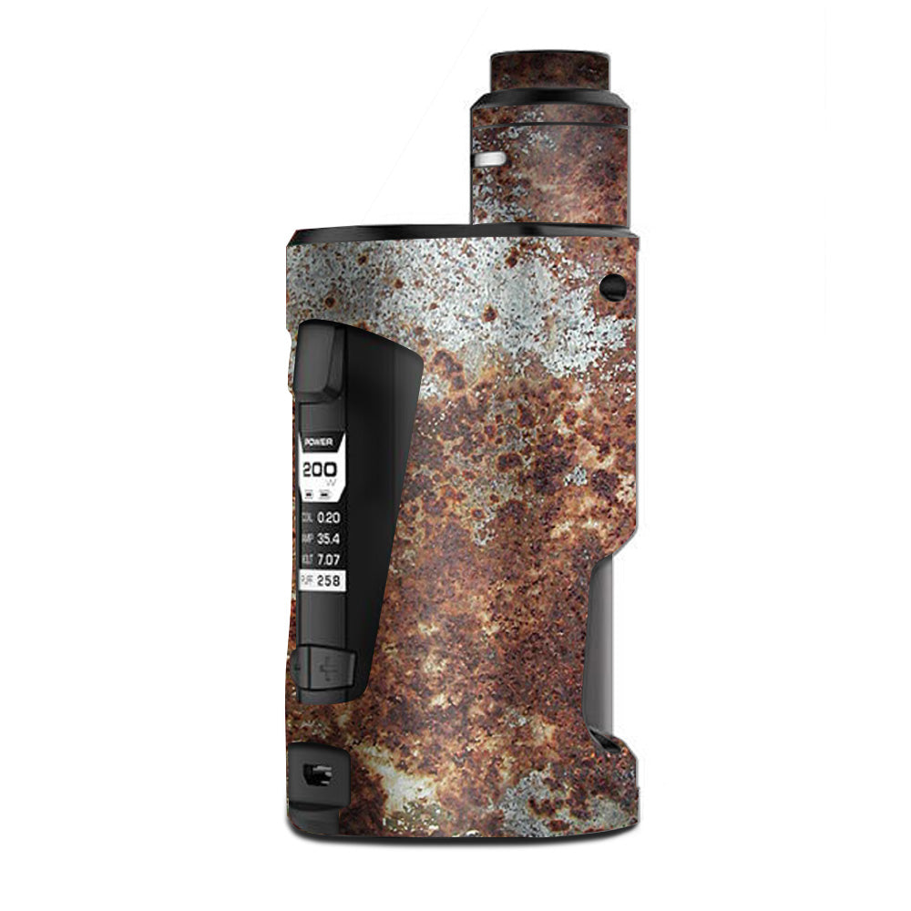  Rust Corroded Metal Panel Damage G Box Squonk Geek Vape Skin