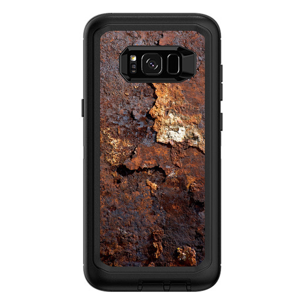  Rusted Away Metal Flakes Of Rust Panel Otterbox Defender Samsung Galaxy S8 Plus Skin