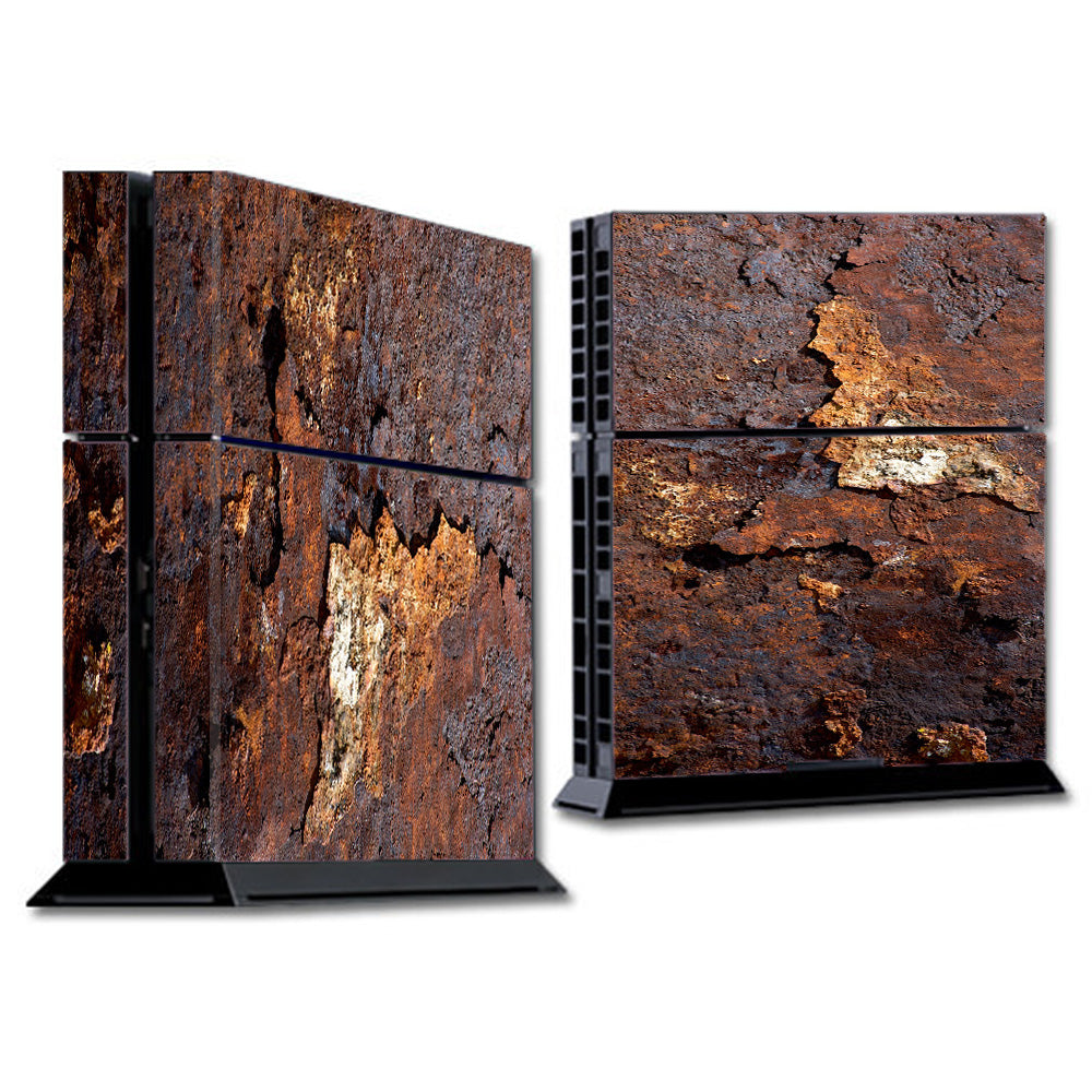  Rusted Away Metal Flakes Of Rust Panel Sony Playstation PS4 Skin